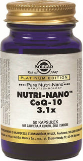 Nutri - Nano Koenzym Coq - 10 3,1 x 50 Tobolek SOLGAR
